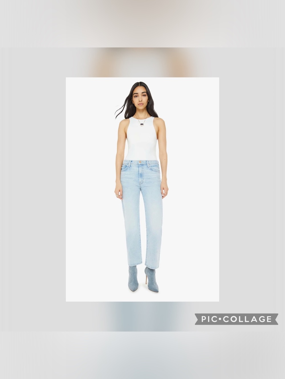 MOTHER The Ditcher Ankle Zip Jeans